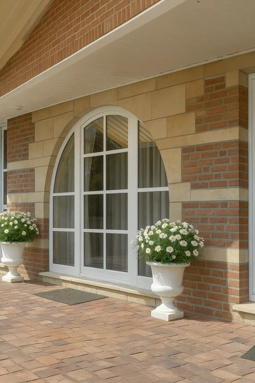 Puertas curvas en PVC